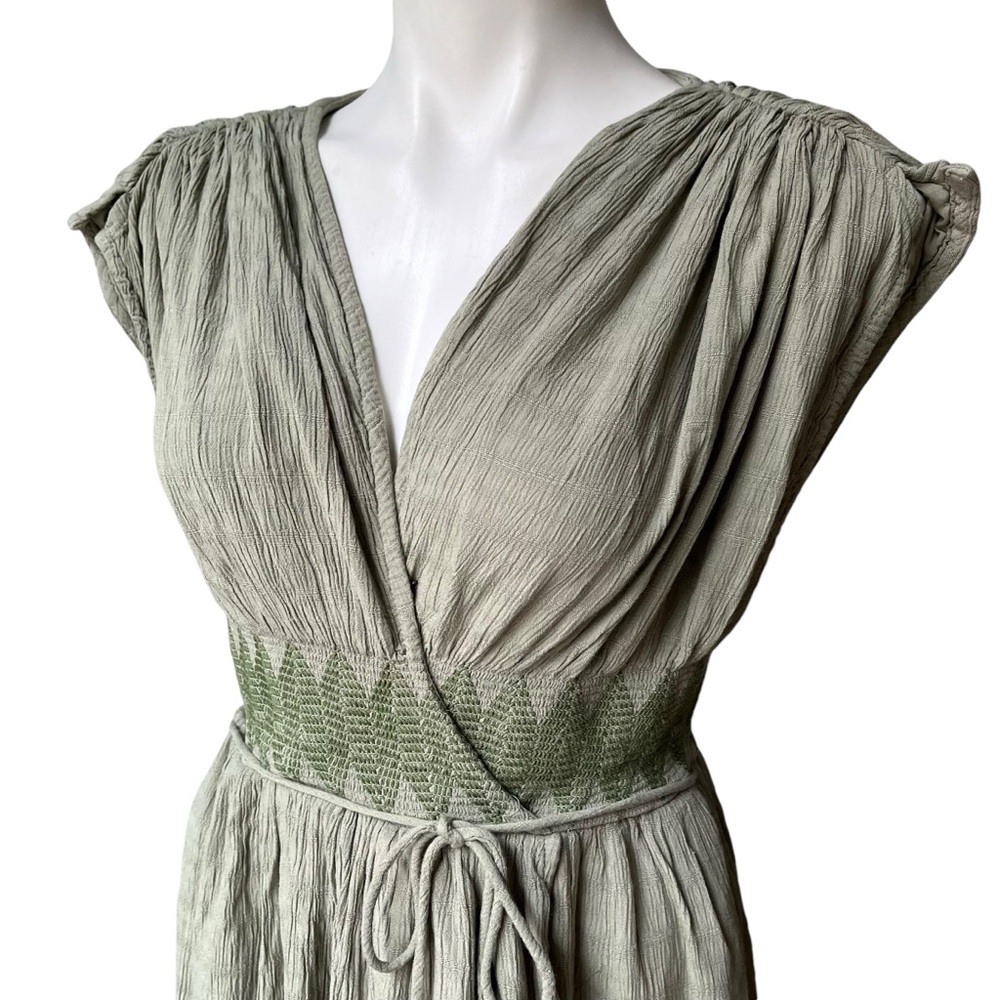 Free People Devon Maxi Dress in Seagrass, Sz S - Picture 11 of 16